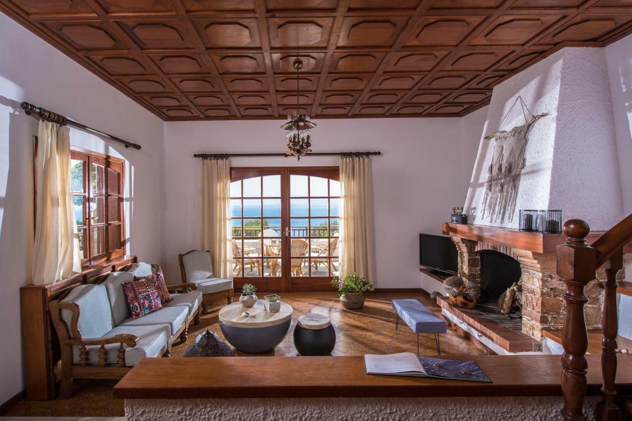 Helidoni Hill Seaview Family Villa Palaiokastro  Exterior photo